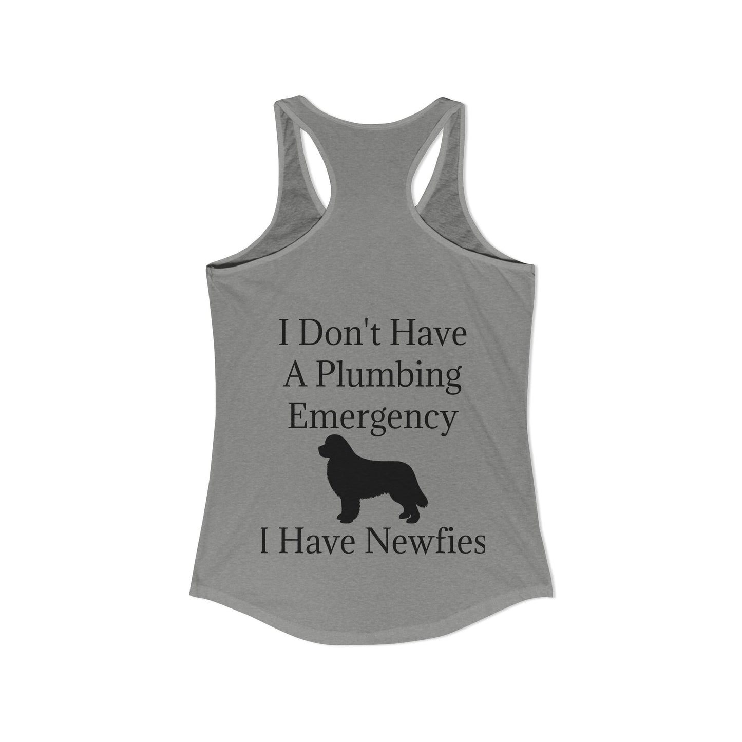 Plumbing Emergency Women's Racerback Tank