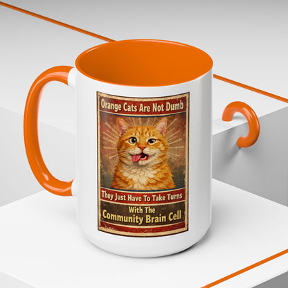 Community Brain Cell 2-Tone Coffee Mug