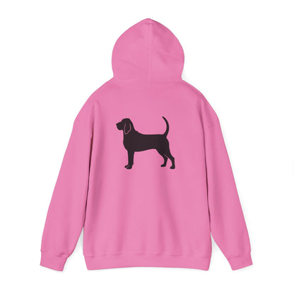 Bloodhound Silhouette Unisex Hoodie
