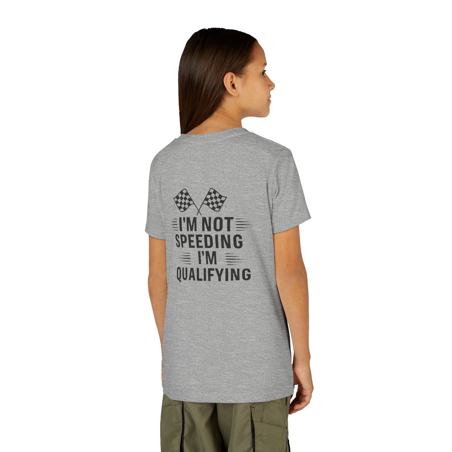 I'm Qualifying Youth Unisex Short Sleeve Crewneck Tee
