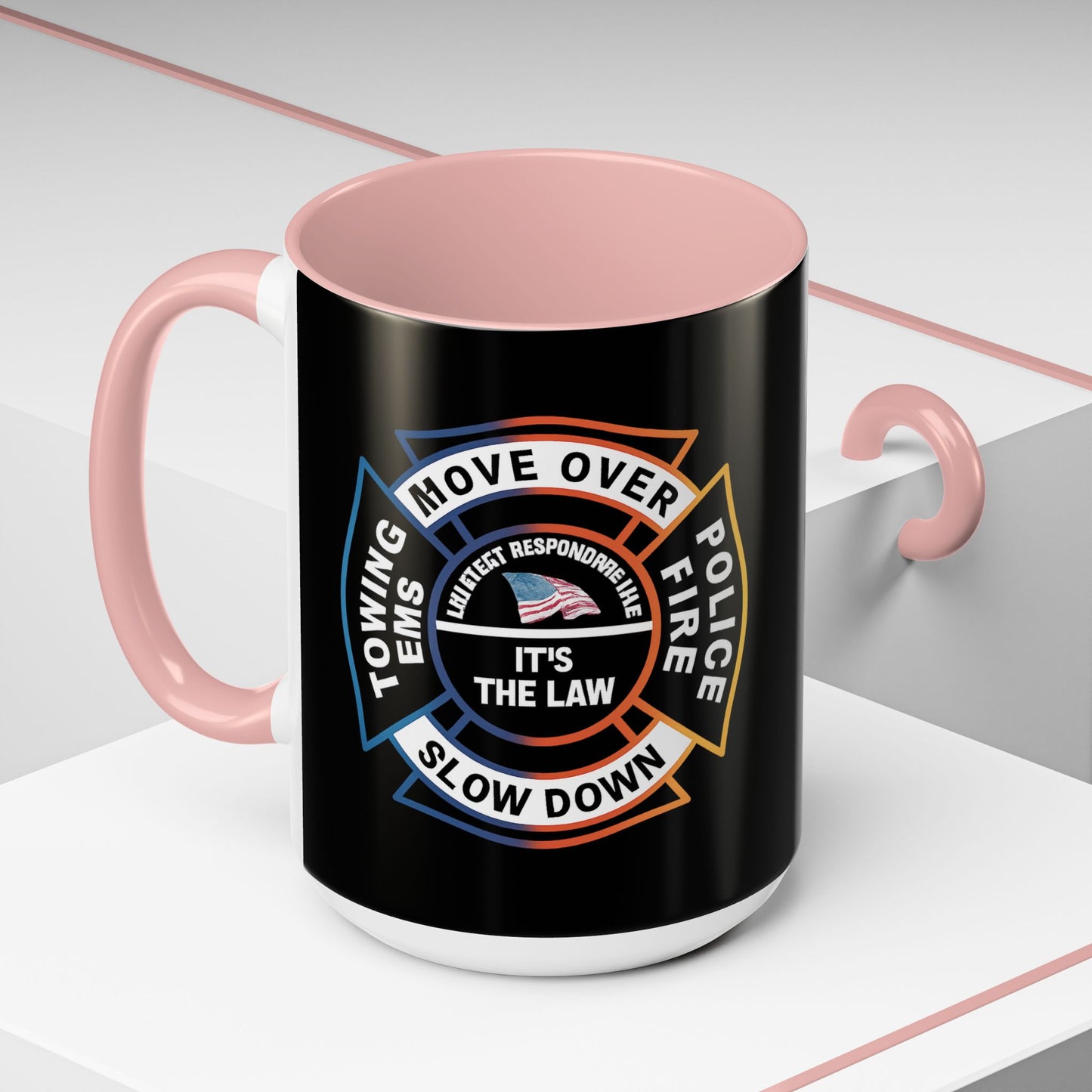 Let First Responders Live 2-Tone Coffee Mug