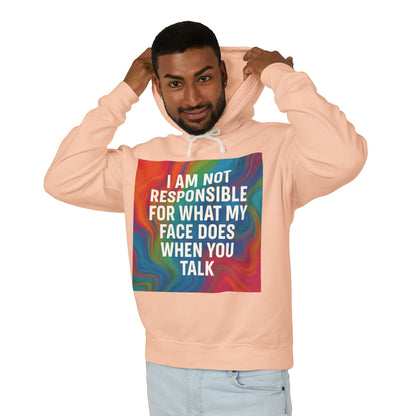 When You Talk Unisex Lightweight Hoodie