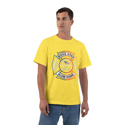 Let First Responders Live Men's Short-Sleeve Crewneck Tee