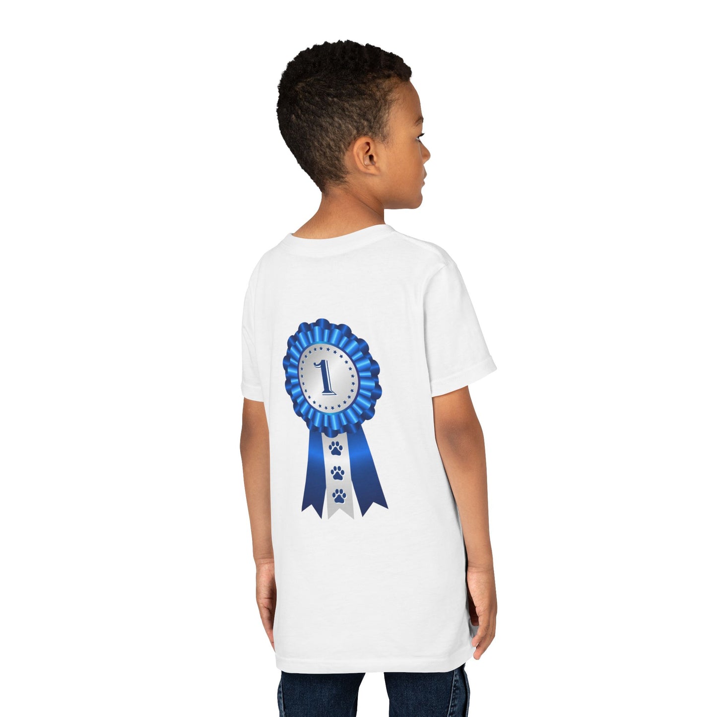 Show Ribbon Youth Unisex Short Sleeve Crewneck Tee