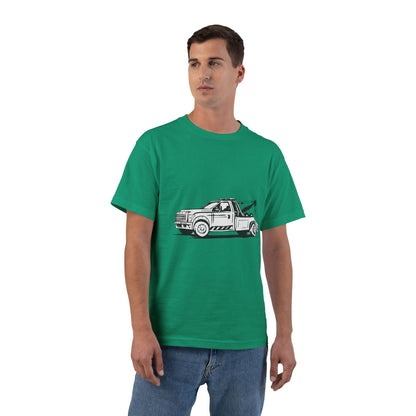 Wheel Lift Tow Truck Men's Short-Sleeve Crewneck Tee