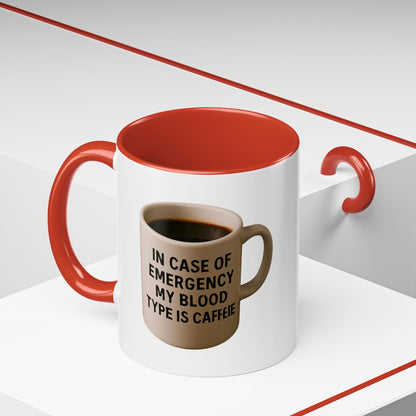 Blood Type 2-Tone Coffee Mug