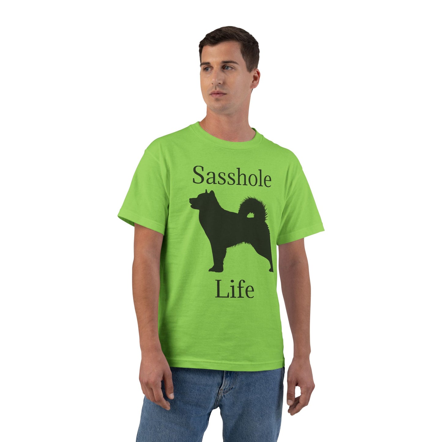 Sasshole Life Men's Short-Sleeve Crewneck Tee