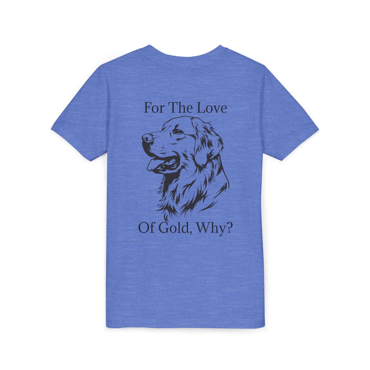 For The Love Of Gold Youth Unisex Short Sleeve Crewneck Tee