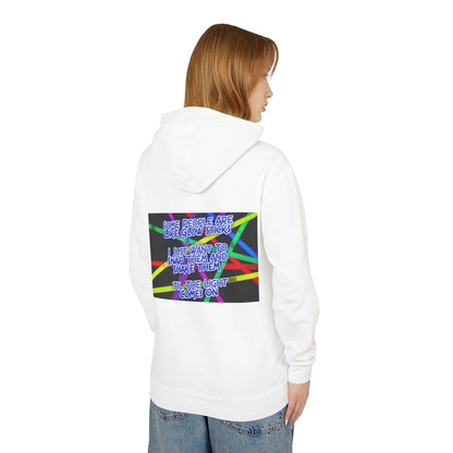 Glow Sticks Unisex Lightweight Hoodie