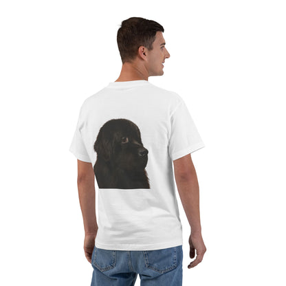 Newfie Head Men's Short-Sleeve Crewneck Tee