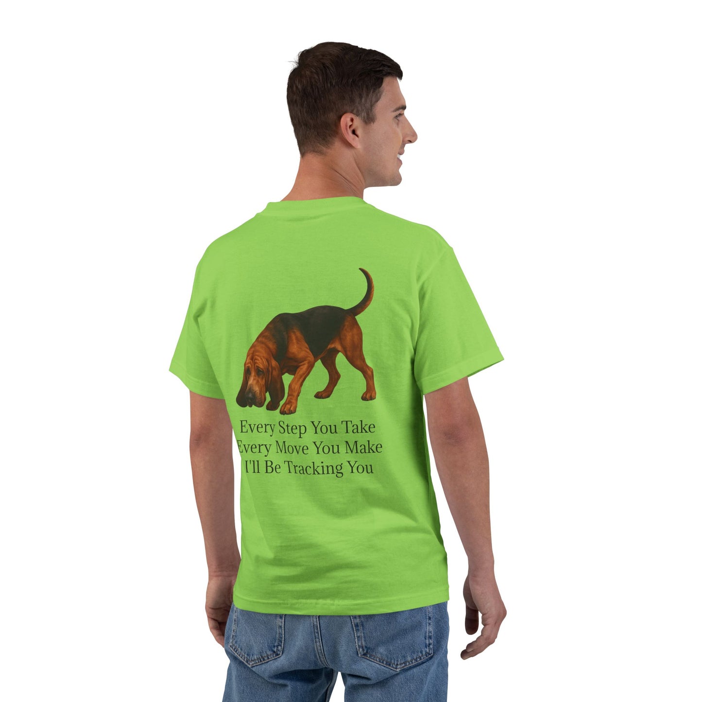 Tracking You Men's Short-Sleeve Crewneck Tee