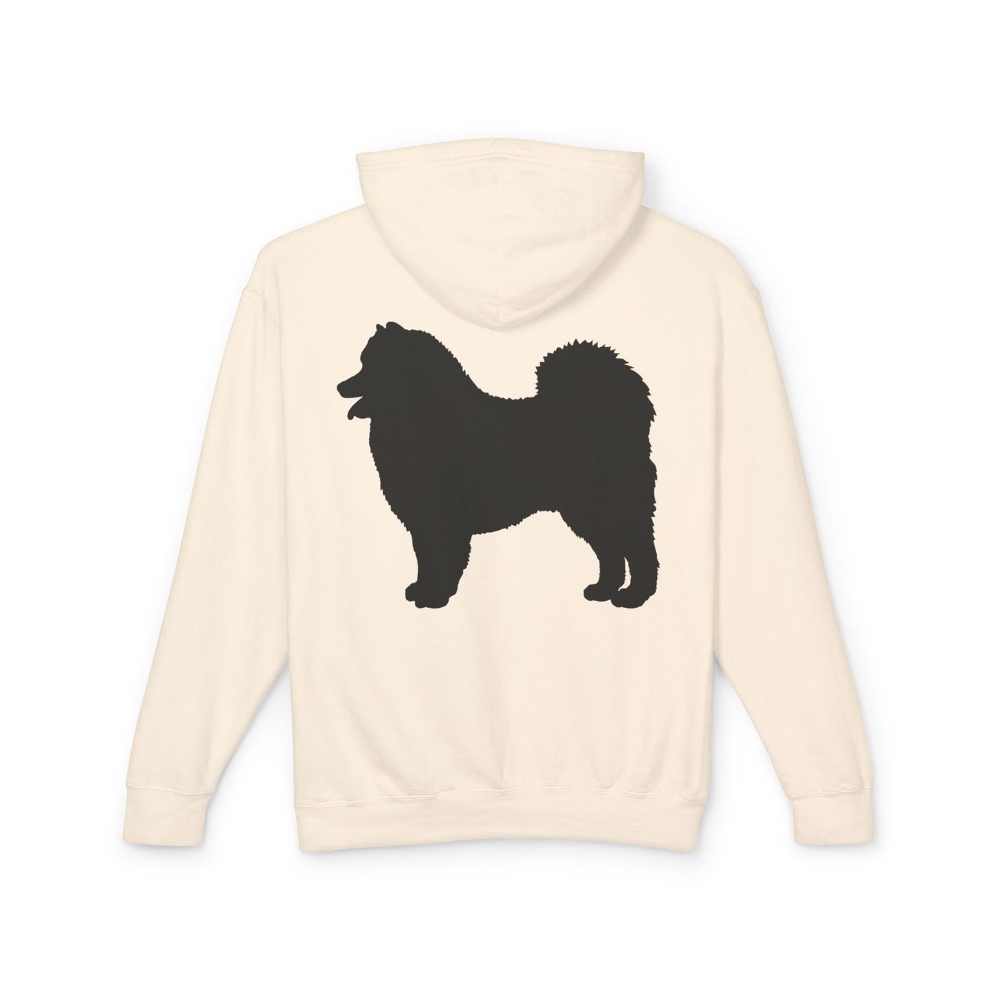 Samoyed Silhouette Unisex Lightweight Hoodie