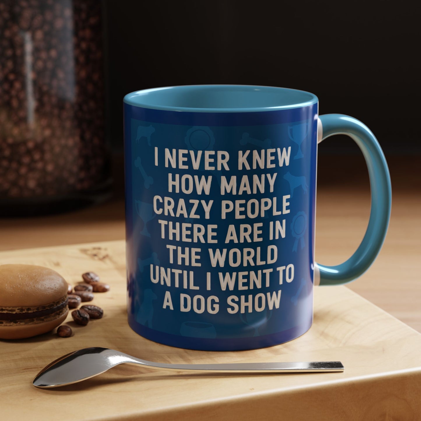 Never Knew 2-Tone Coffee Mug