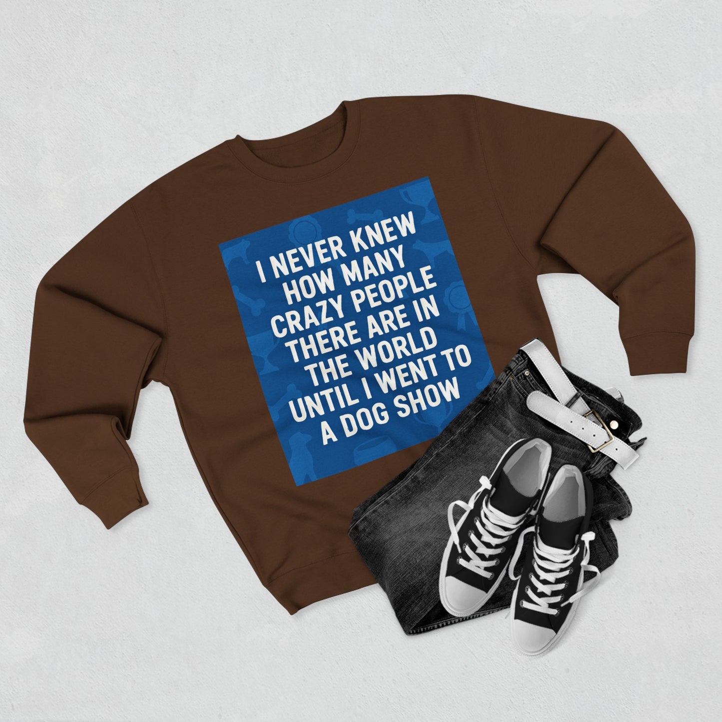Never Knew Unisex Crewneck Sweatshirt