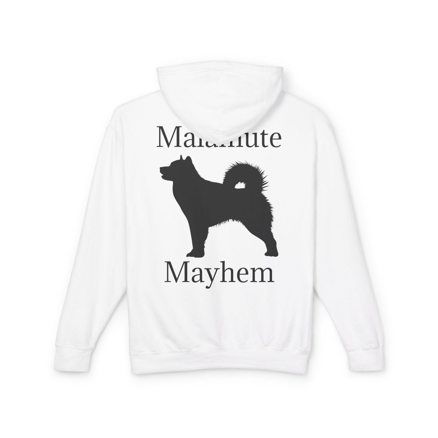 Malamute Mayhem Unisex Lightweight Hoodie