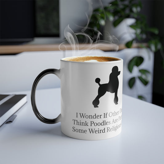 I Wonder Color Changing Mug