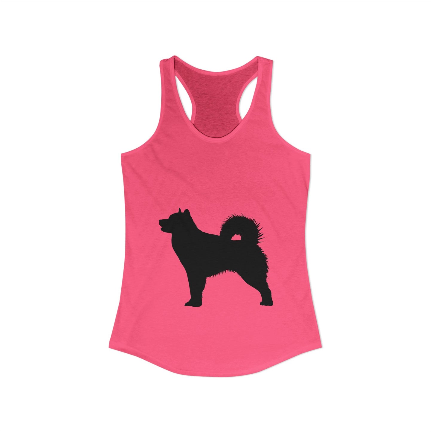 Malamute Silhouette Women's Racerback Tank