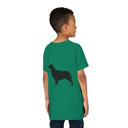 Aussie Silhouette Youth Unisex Short Sleeve Crewneck Tee