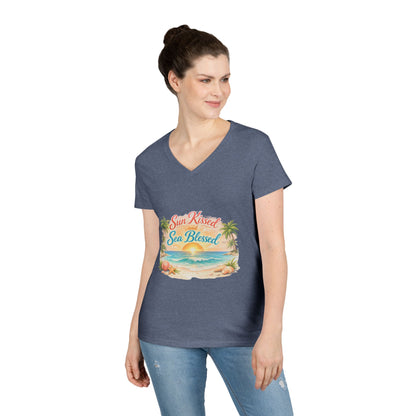Sun Kissed Women's V-Neck T-Shirt