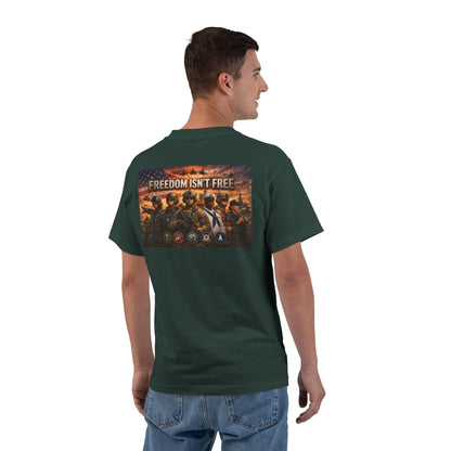Freedom Isn't Free Men's Short-Sleeve Crewneck Tee