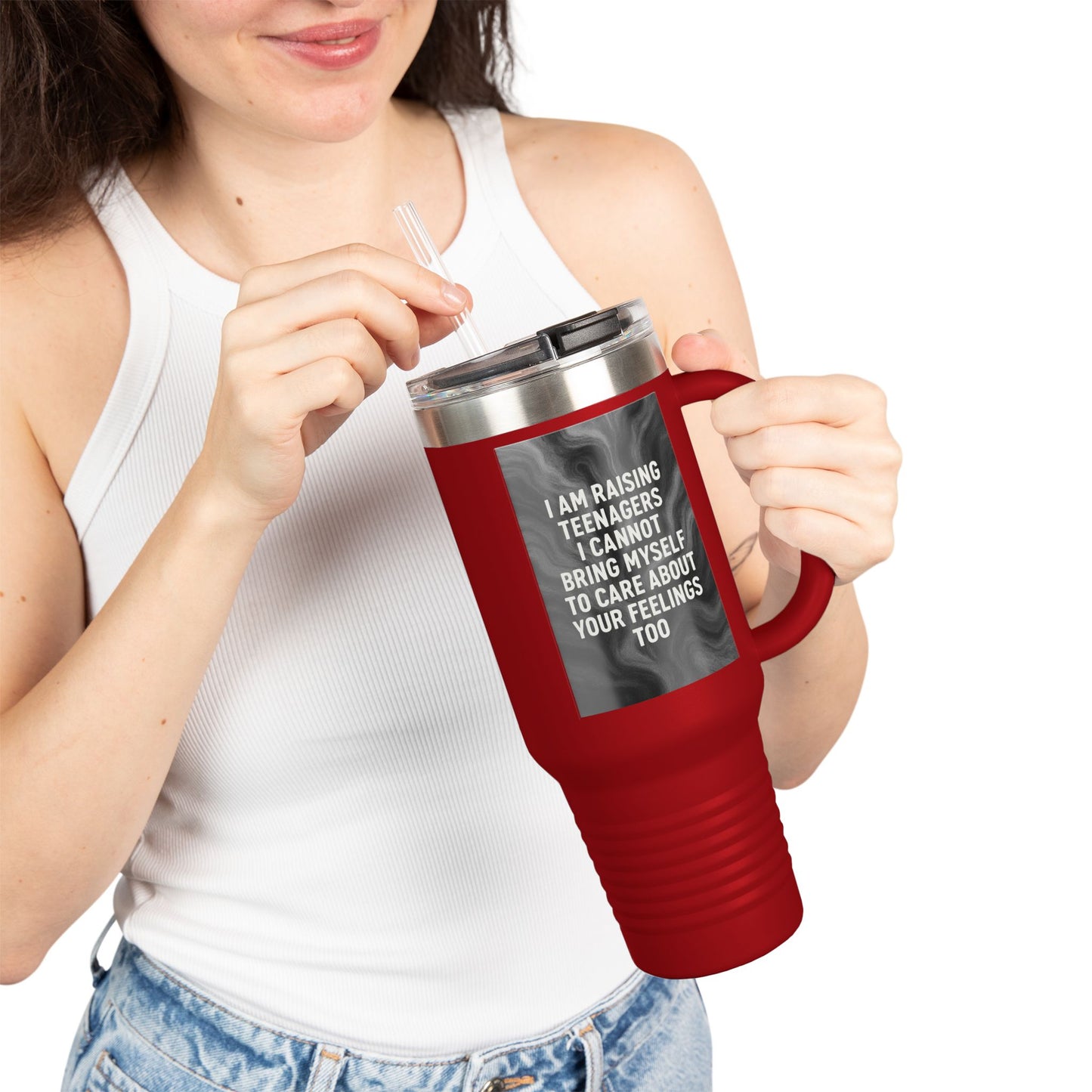 Raising Teenagers Insulated Travel Mug