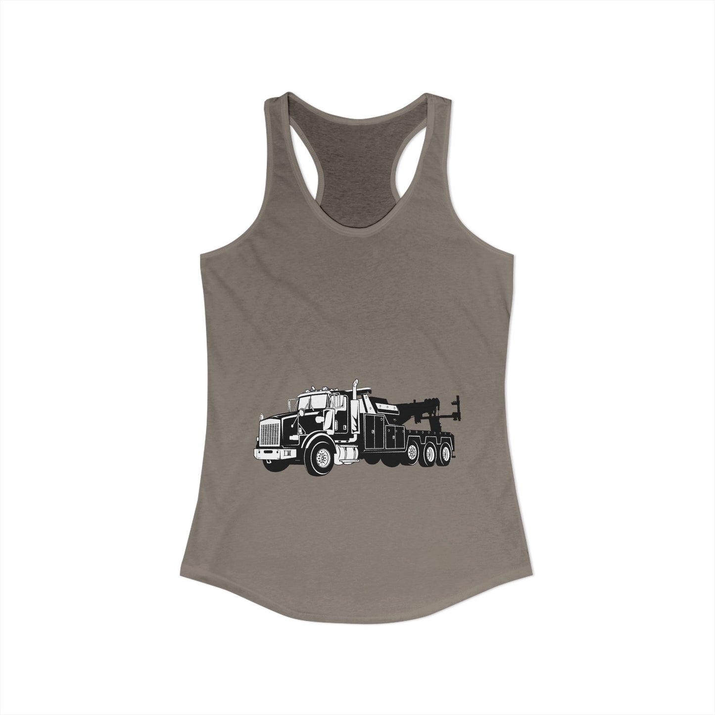 Heavy Tow Truck Women's Racerback Tank