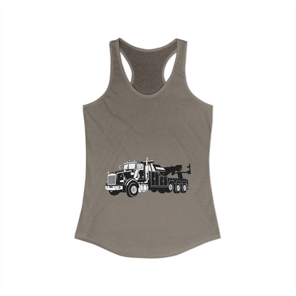 Heavy Tow Truck Women's Racerback Tank