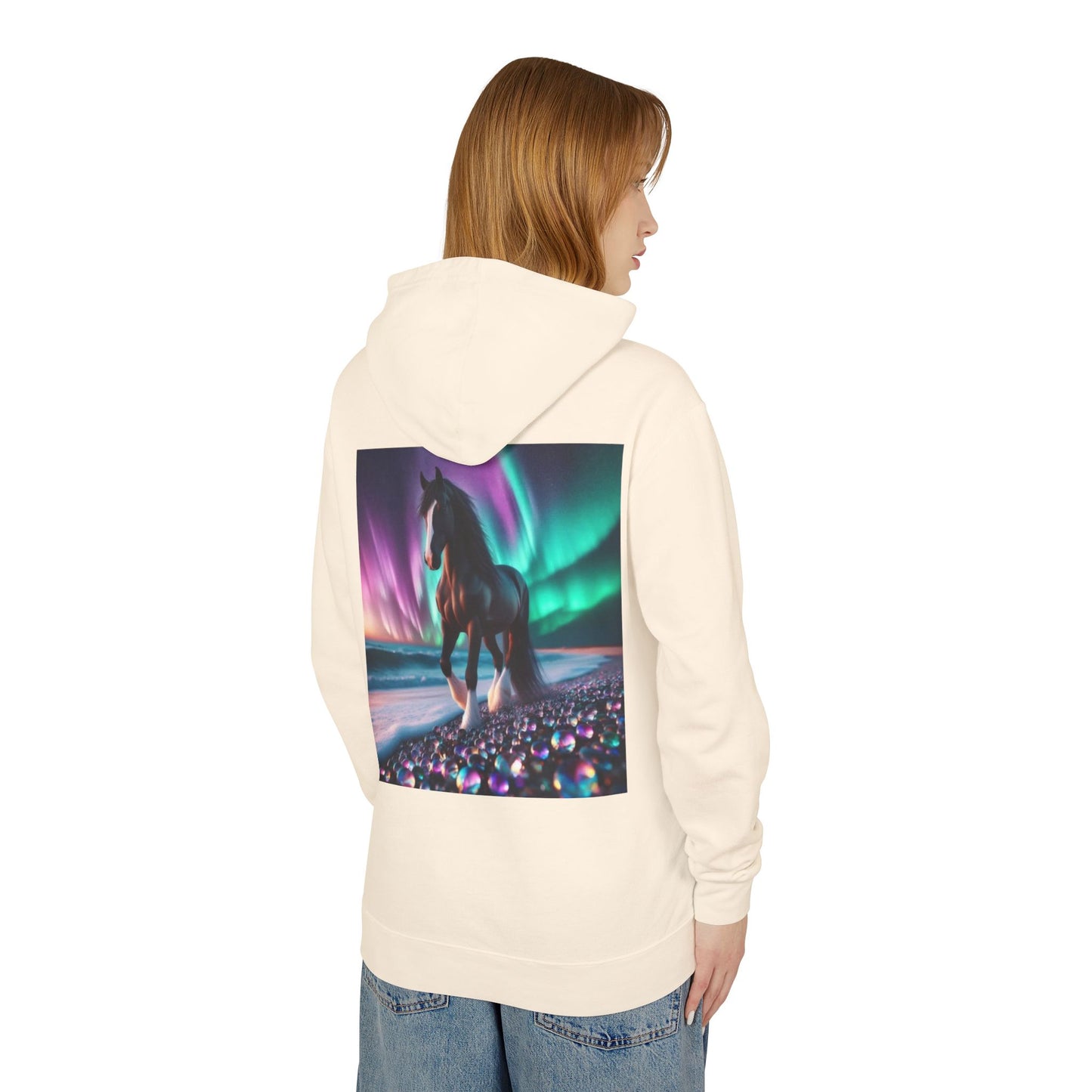 Midnight Magic Unisex Lightweight Hoodie