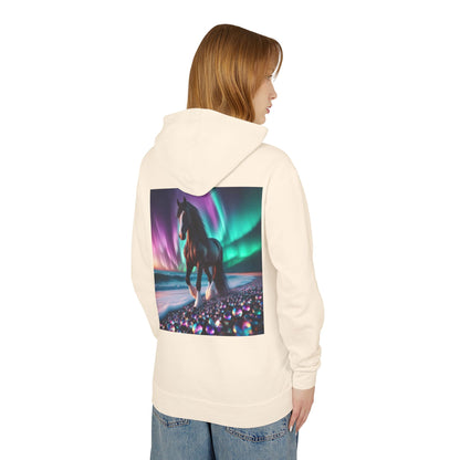 Midnight Magic Unisex Lightweight Hoodie