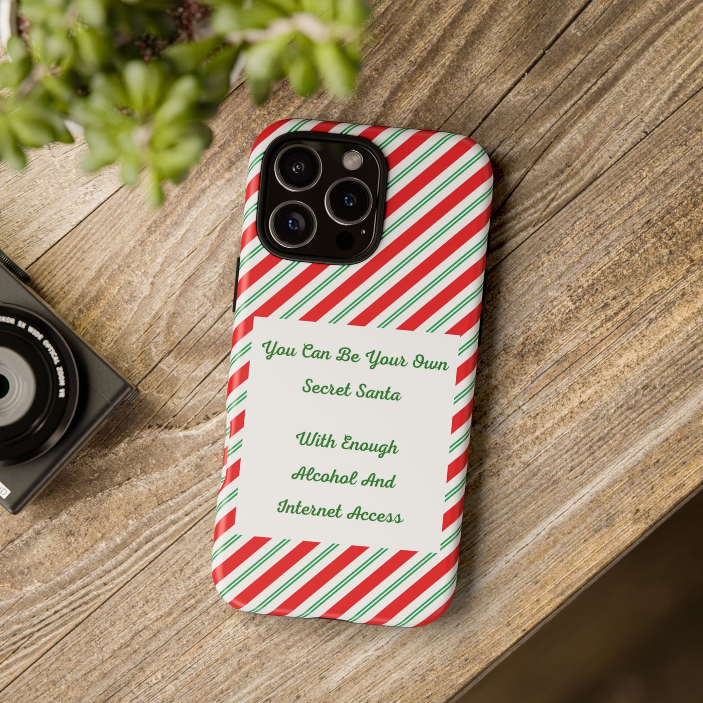 Your Own Secret Santa iPhone Case