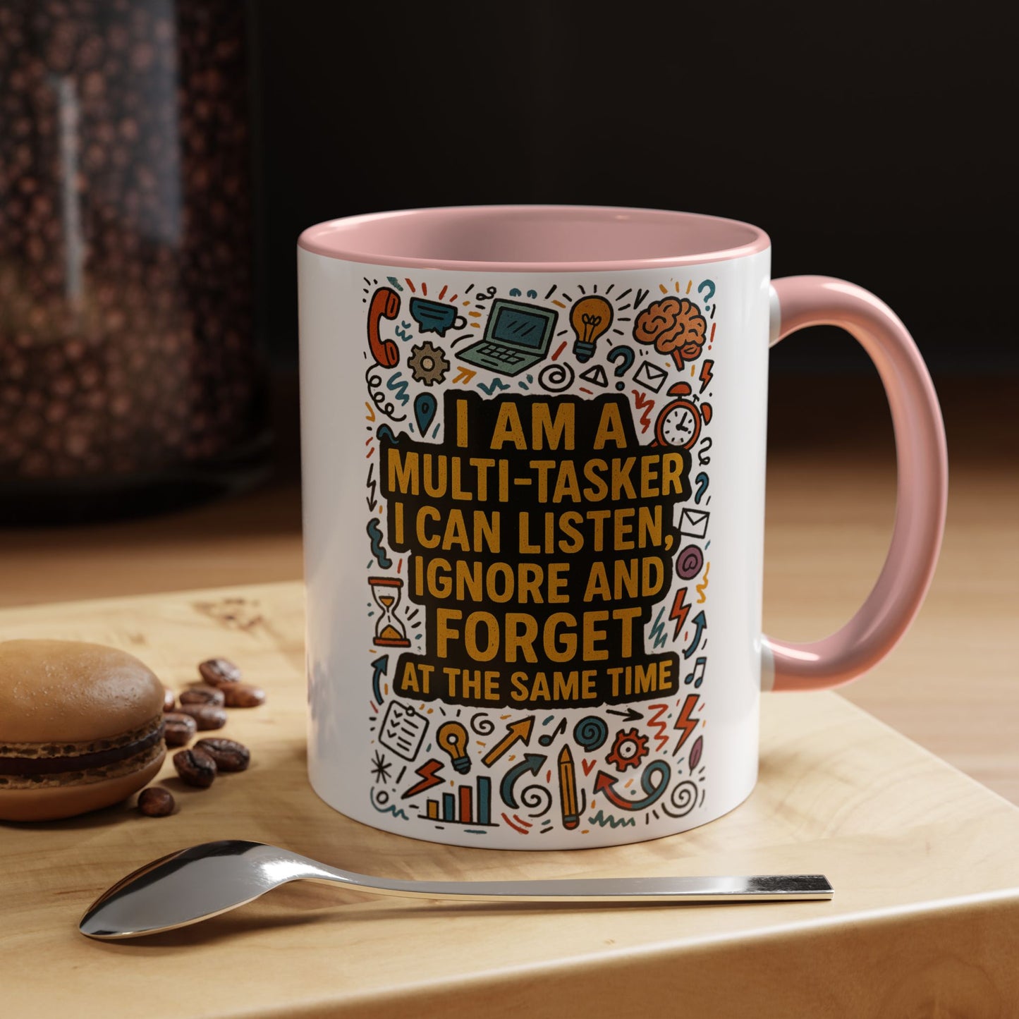 Multi-Tasker 2-Tone Coffee Mug