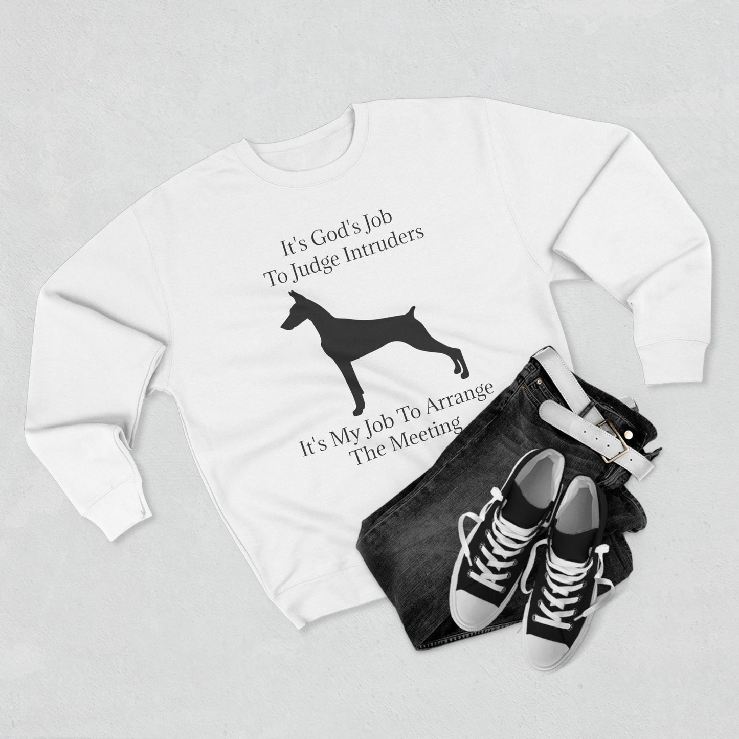 Arrange The Meeting Unisex Crewneck Sweatshirt