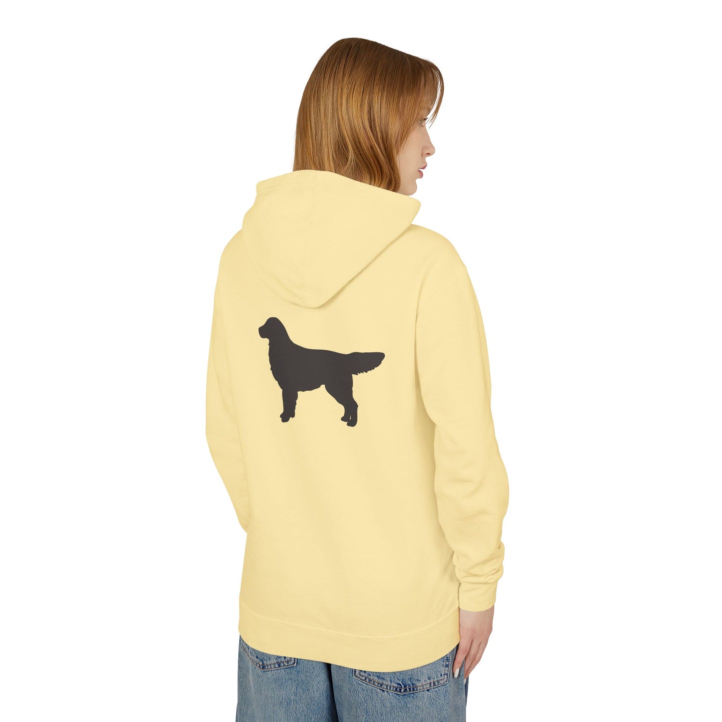 Golden Silhouette Unisex Lightweight Hoodie