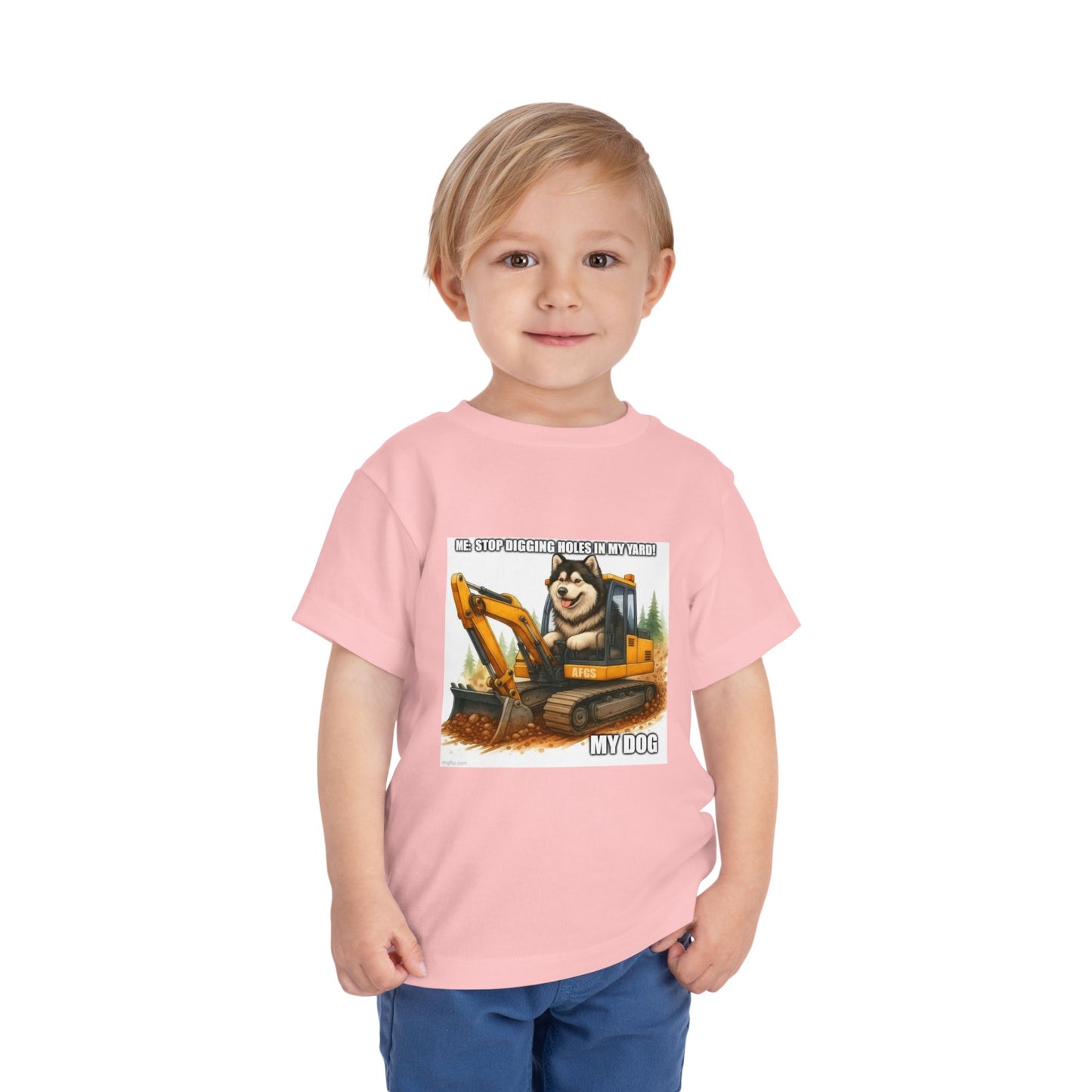 Digmaster 2000 Toddler Unisex Short Sleeve Crewneck Tee