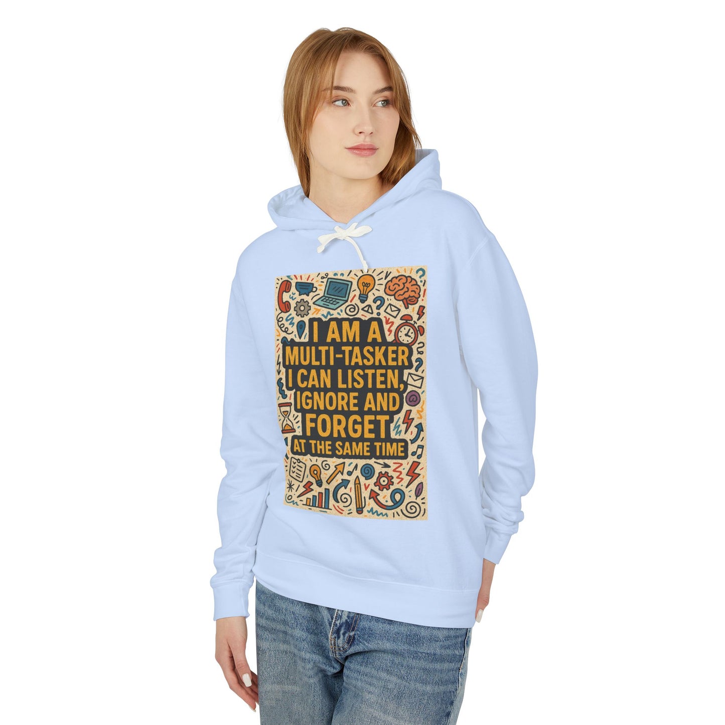 Multi-Tasker Unisex Lightweight Hoodie