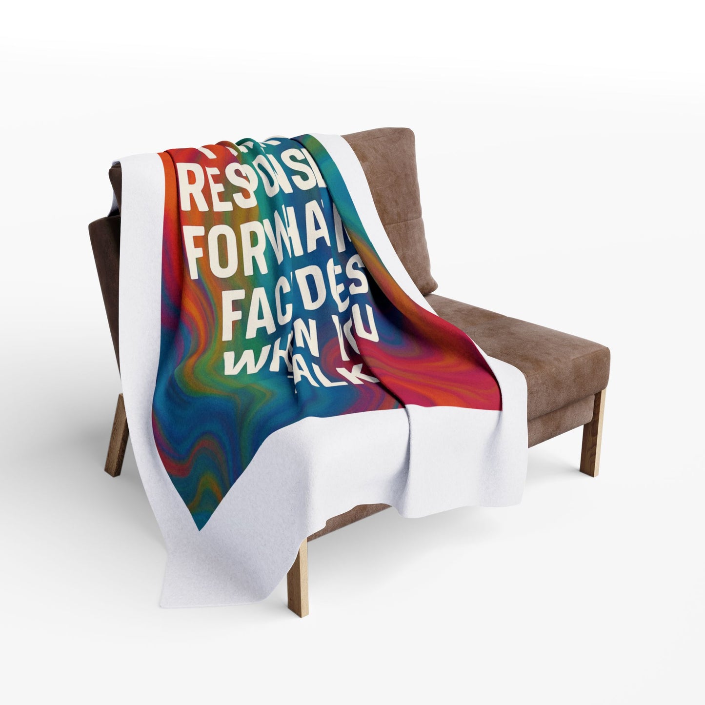 When You Talk Arctic Fleece Blanket
