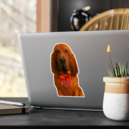 Cupid's Companion Bloodhound Vinyl Decal