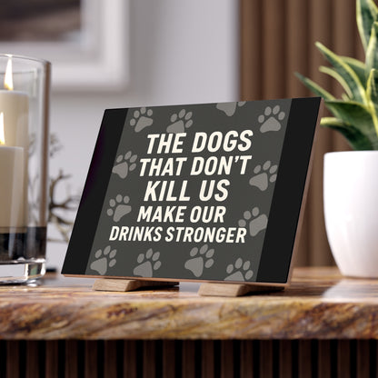 Drinks Stronger Ceramic Photo Tile