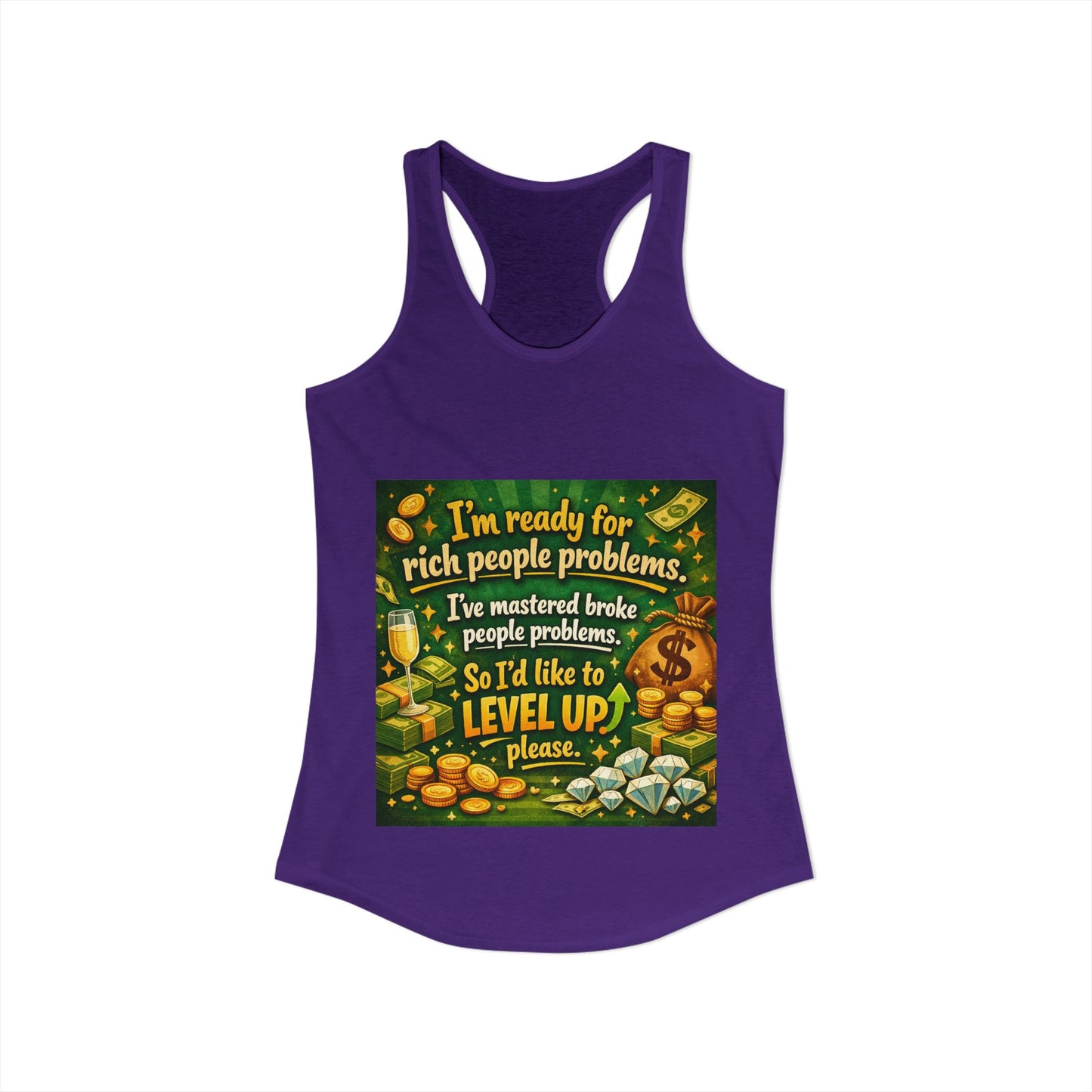 Level Up Women's Racerback Tank