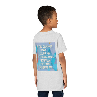 All Of My Personalities Youth Unisex Short Sleeve Crewneck Tee