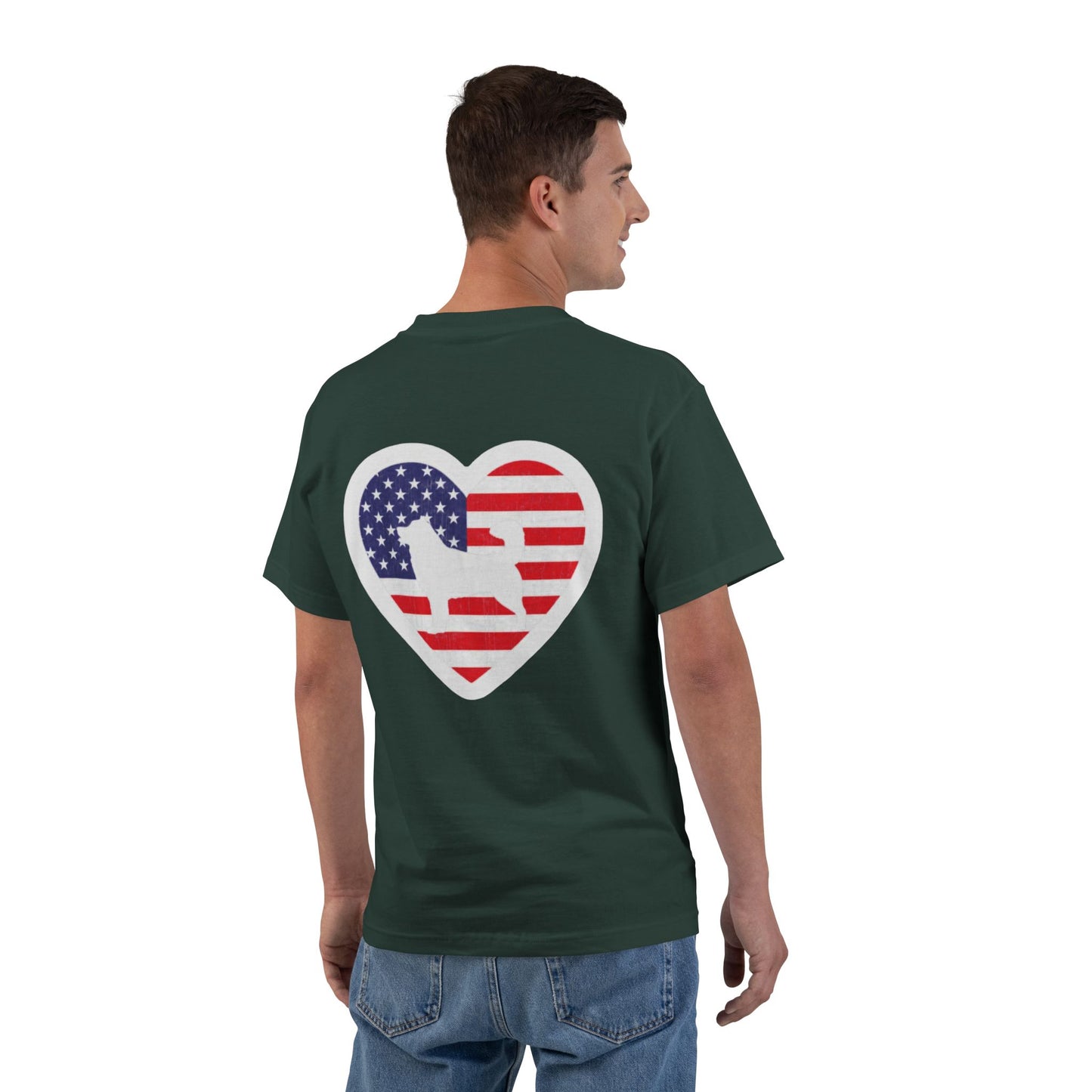 Malamute Flag Men's Short-Sleeve Crewneck Tee