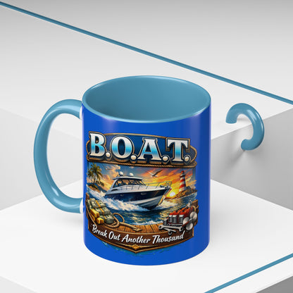 B.O.A.T. 2-Tone Coffee Mug