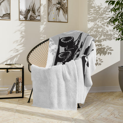 Off The Beaten Path Quad Velveteen Microfiber Blanket