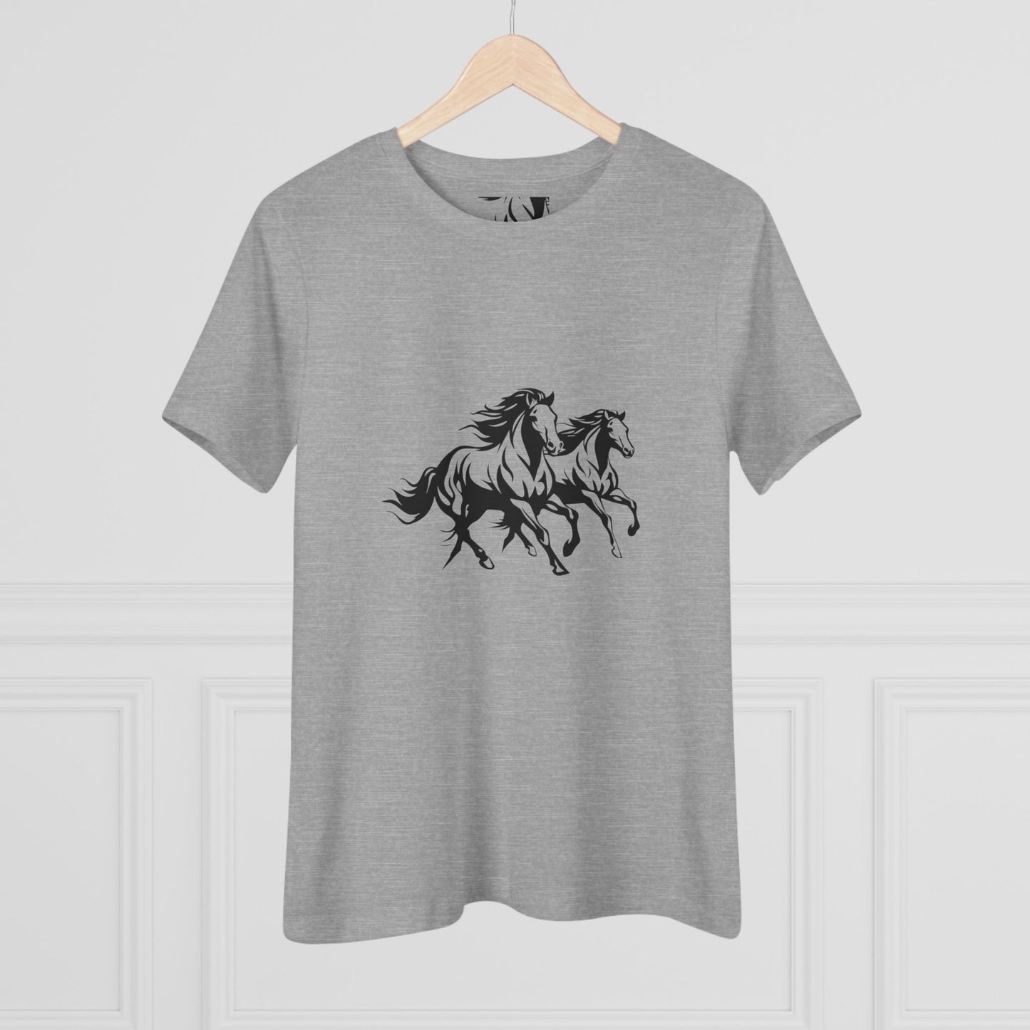 Horsin' Around Women's Short Sleeve Crewneck Tee