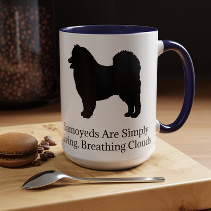 Clouds 2-Tone Coffee Mug