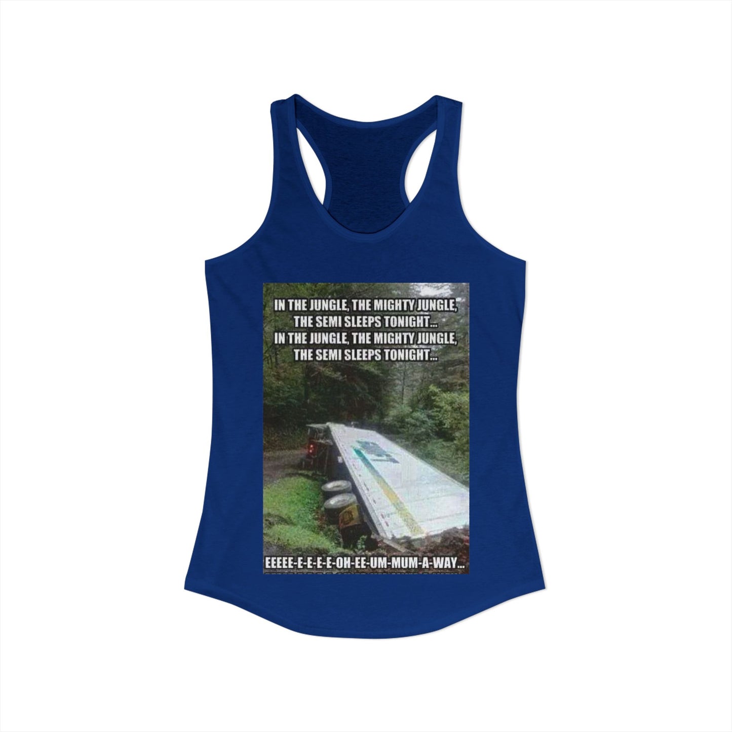 Semi Sleeps Women's Racerback Tank
