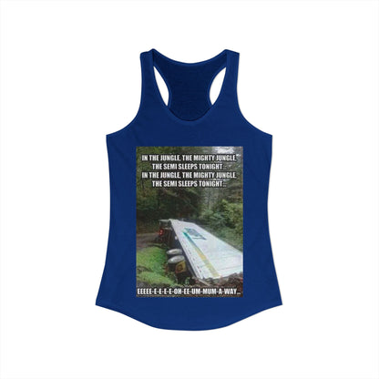 Semi Sleeps Women's Racerback Tank