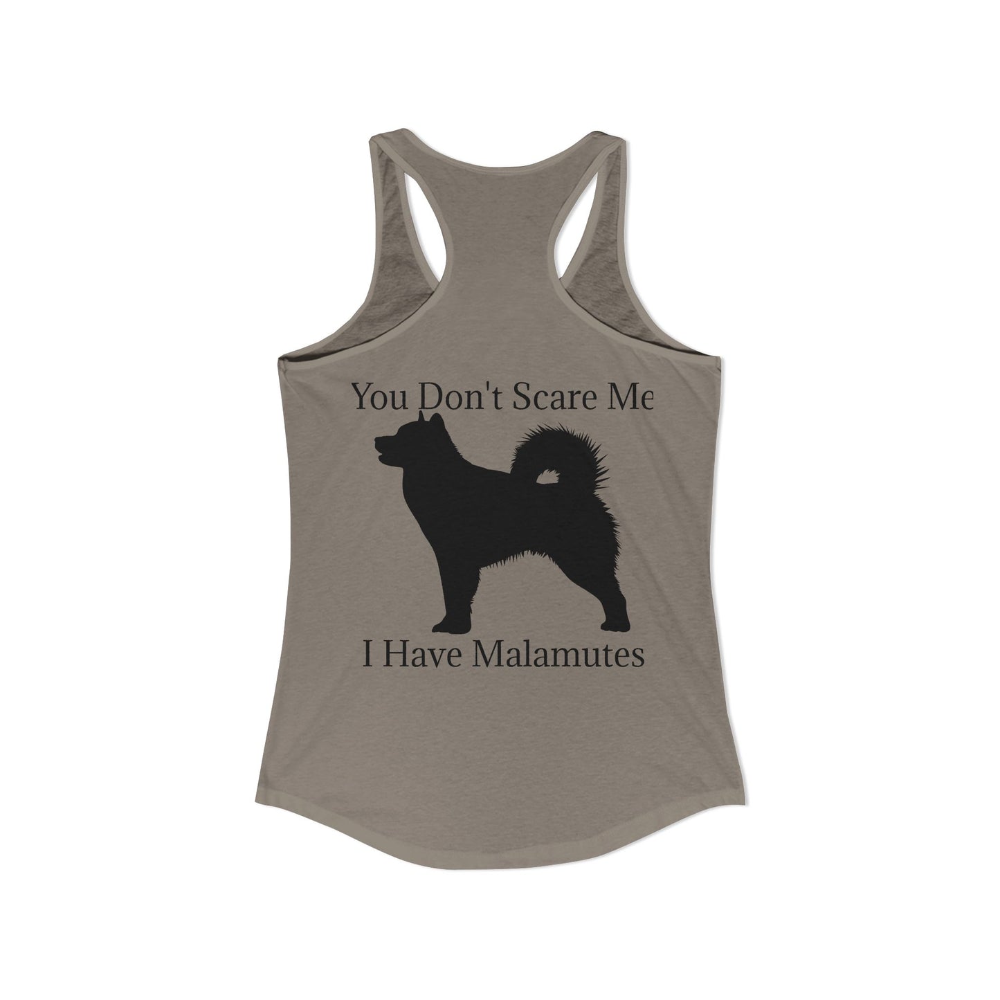 You Don't Scare Me Women's Racerback Tank