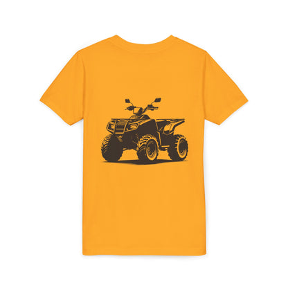Off The Beaten Path Quad Youth Unisex Short Sleeve Crewneck Tee