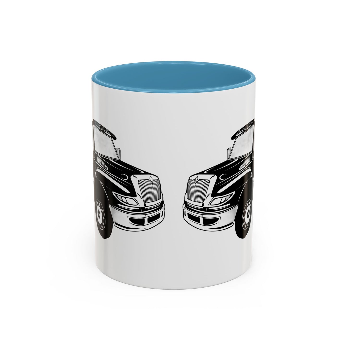 Flatbed Tow Truck 2-Tone Coffee Mug